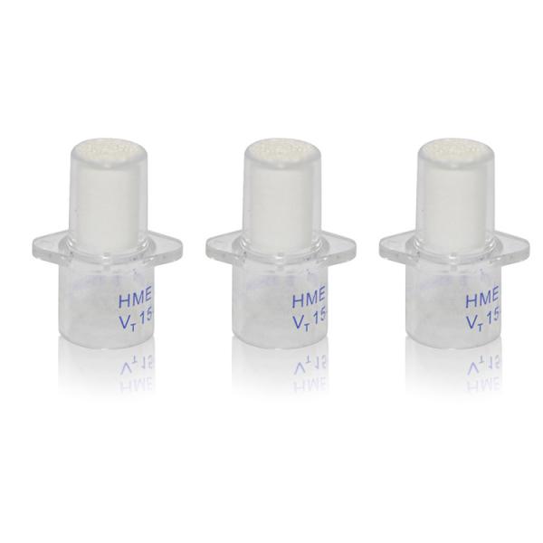 Tracheal Tracheostomy Hme Filter Infusion Accessories With Oxygen Tube Connector