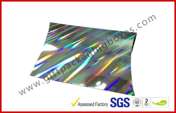 Handmade Laser Silver Card board Packaging Boxes , A4 B5 Document Card Board Packaging