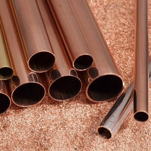 Tubo de latão sem costura Tubo de cobre ASTM B280 C12200 C2400 OD 1/2 3/4 22mm