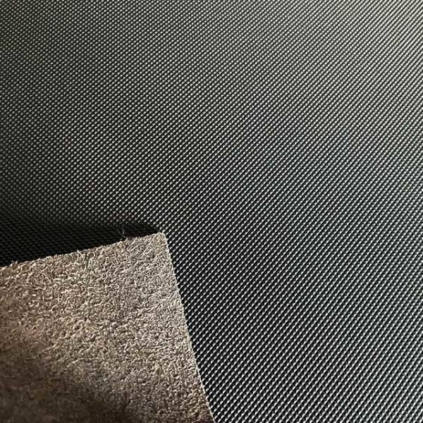 Eco Conscious TPU Synthetic Leather No DMF No Formaldehyde Anti Abrasion Diamond Pattern