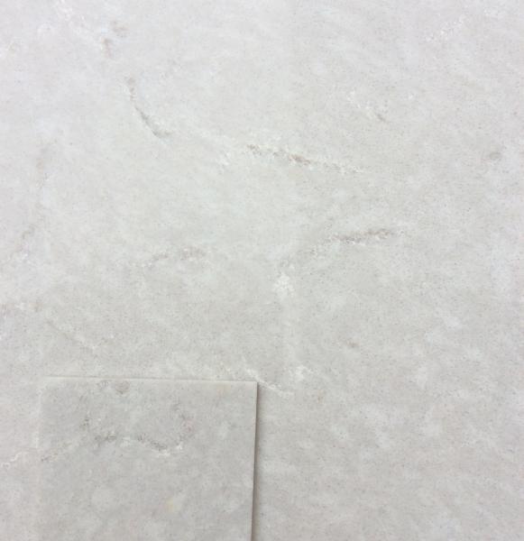 Big Size Quartz Kitchen Island Countertops / Grey Stone Kitchen Worktops