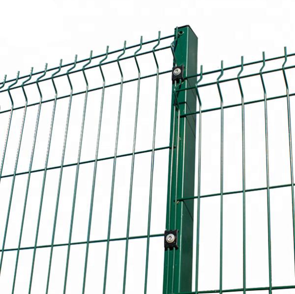 RAL de tecelagem 6005 escuro - 3D verdes cercam Panel Triangle Bending 40x60x2mm