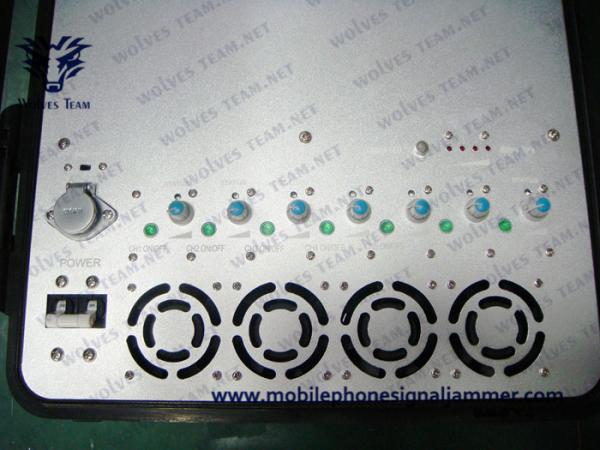 Customize Full Frequency Durable Waterproof Outdoor High Power GSM 3G 4G Cell Phone Signal Jammer