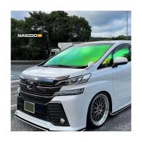 Tinta de ventana de camaleón verde personalizada 70% VLT Cuidado ocular Alta tasa de retorno