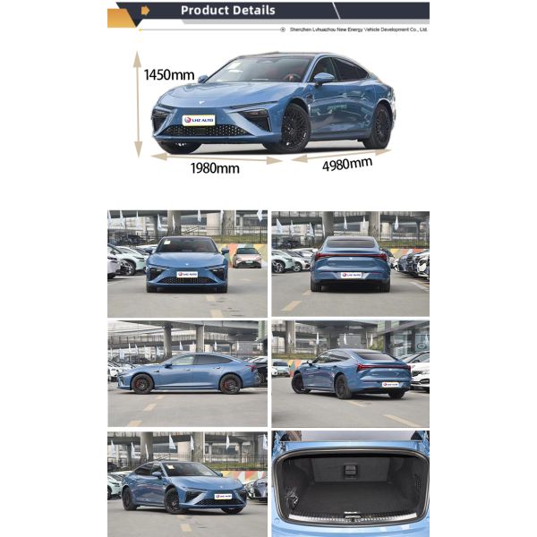 2024 Plus 1160km Nezha Auto Neta S SUV eléctrico puro Tipo de energía 100% eléctrico