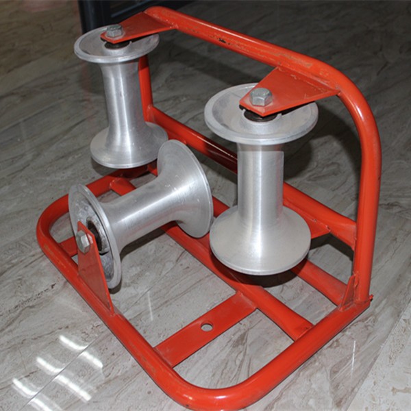 Nylon or Aluminum Cable Turning Pulley Corner Cable Roller Three Roller Type