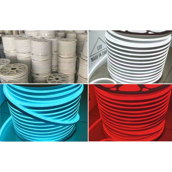 80LM/W Гибкая Силиконовая светодиодная лента 8x16 мм 24В Силиконовая светодиодная неоновая веревка