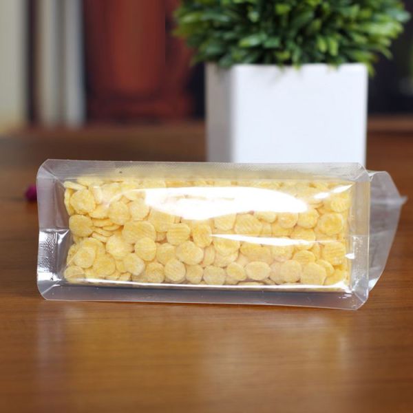 Amazon Wholesale Flat Bottom Custom Print Plastic Bag, China Manufacturer Flat Bottom Flour Packaging Bag