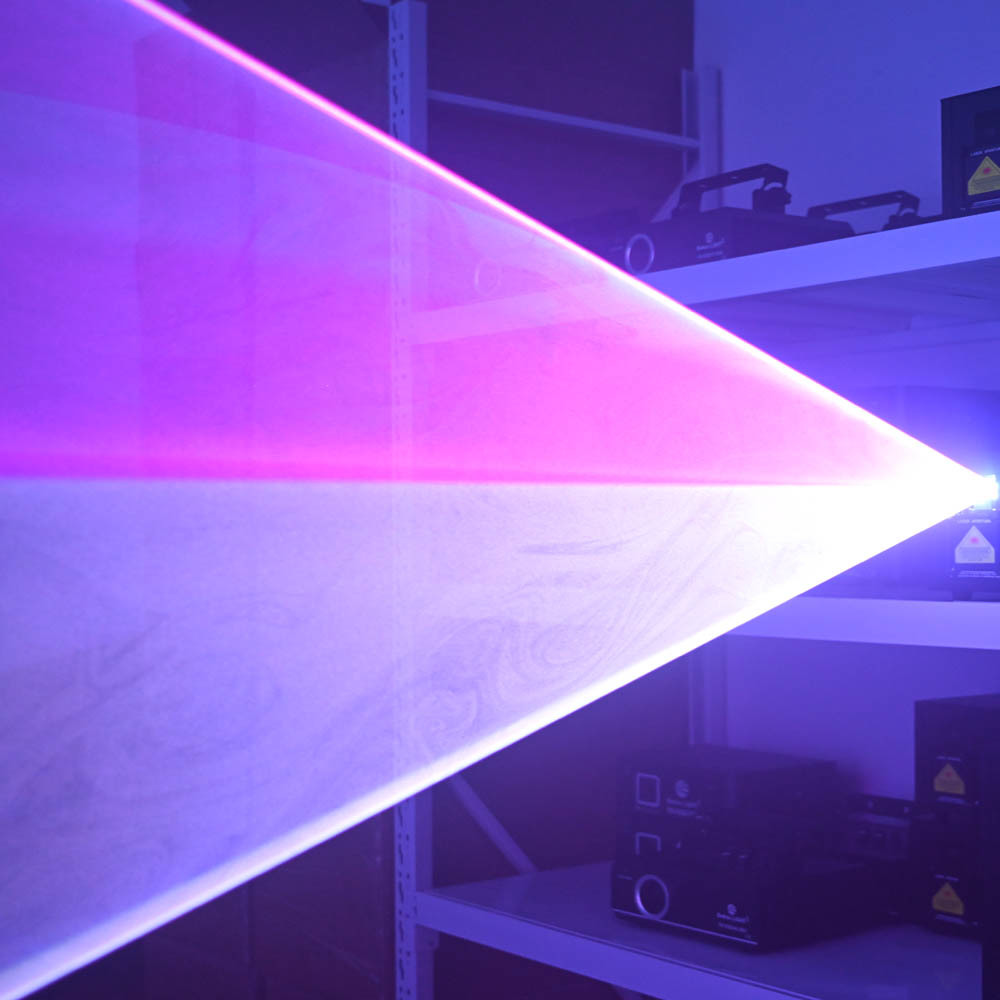 15W Programmable Sound Activated Mode Animation Laser Projector Club Lights