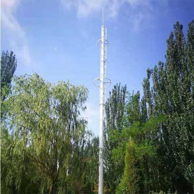 torre de antena apoiada auto de uma comunicação de 30m