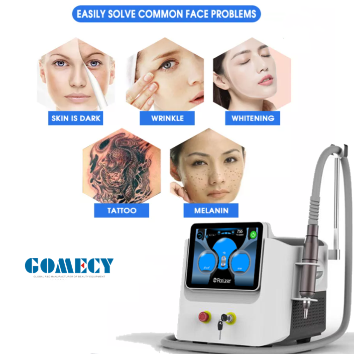 Peel Carbon Laser Facial Q Switched Nd Yag Tattoo Removal Carbon Laser Peel Machine