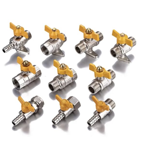 1/2 In Gas Brass Forged Ball Valve