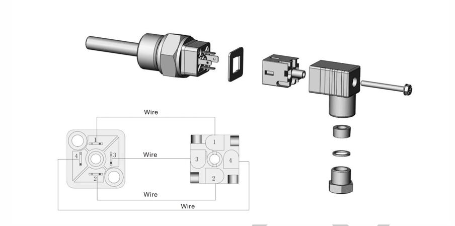 Original Brand New Temperature Sensor SGWS115 Resistive Sensor + Pt100 + CCS for Genset/Engine