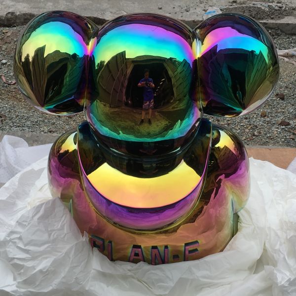 Electroplated Large Metal Wall Sculptures Living Room Cool Animal Sculptures Decorations