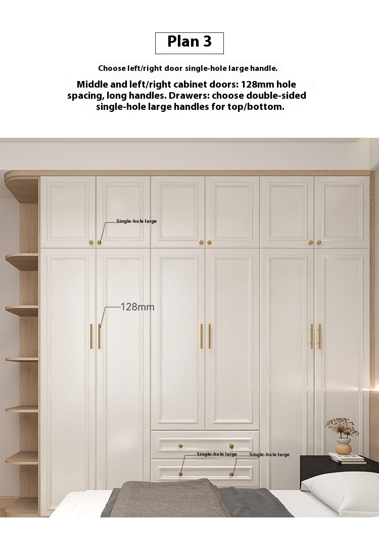 Modern Single Hole Copper Handle Wardrobe Cabinet Light Luxury Gold Mesh Brass Shoe Drawer Factory Wholesale