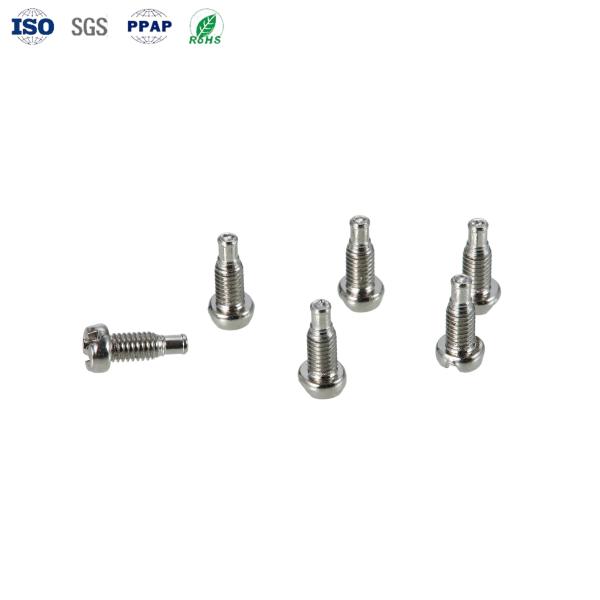 Tornillos de cabeza plana de acero inoxidable personalizados M1-M12 para automoción