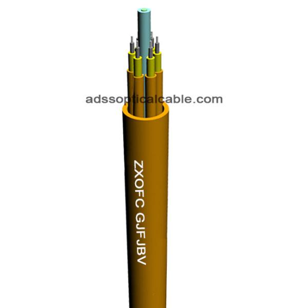 Cabo de fibra ótica GJFJBV 900um de OM1 OM2 Om3, cabo da fuga da fibra de amortecedor apertado