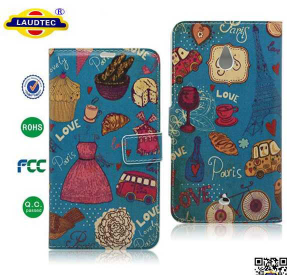 Hot Selling Multi Type PU Wallet Leather Cases With Card Slot For MOTO G