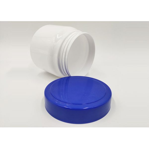Wide Mouth PET Plastic Cream Jar , Cosmetic Cream Jars Recyclable Material