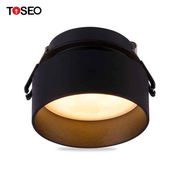 Dispositivos elétricos de luz antiofuscantes Recessed do teto da sala de visitas de Downlights 7W do copo profundo