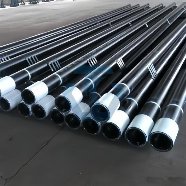 Casque à huile boucle ronde de forage à l'huile sans soudure J55 K55 N80 P110 Casque à huile laminé à froid