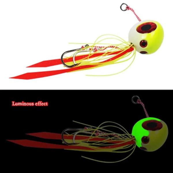 Luminous Octopus 	Fishing Lure Kit Kabura Jigs Saltwater Fishing Lure