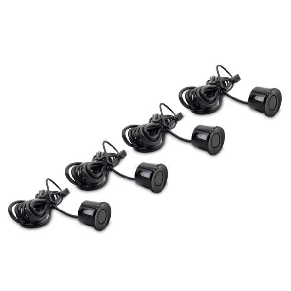 4 Sensors IP67 Waterproof Parking Sensor System with 0.3-2M Detection Reverse Radar Kit