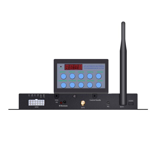 Built-In GPS Announcer Bus Passenger Information System Station Advertising Player Box Service Equipment