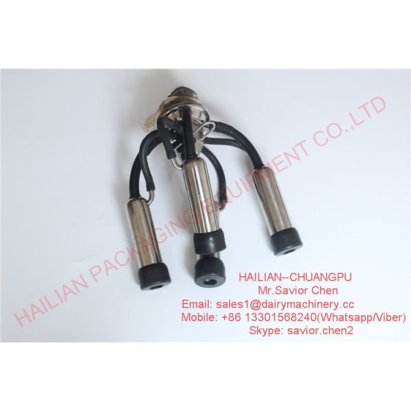 vache accessoire à la machine à traire 300CC trayant l'exploitation laitière de groupe trayant des pièces