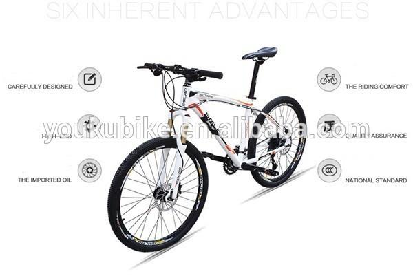 Full Suspension 29 Inch Lightweight Aluminum Mountain Bike