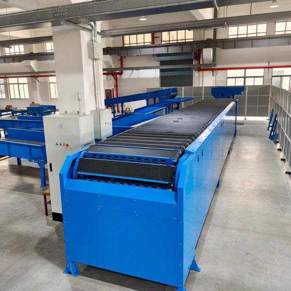 8000 – 9000pcs/Hr Narrow Belt Sorter Visual Identification Conveyor Sorting System