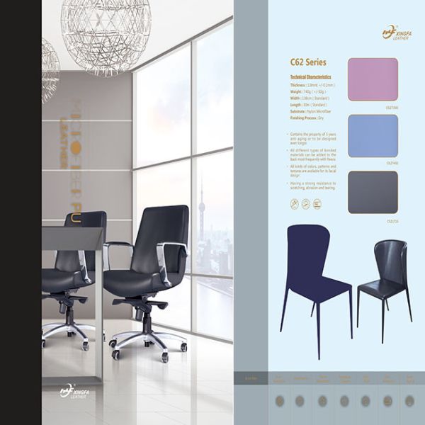 Best Quality Synthetic Suede Leather Fabric for  Chair