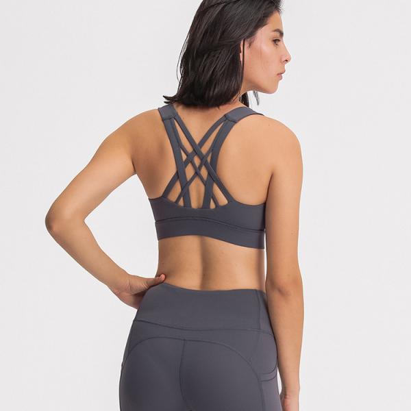 High Quality Beauty Back Push Up Women Sports Bra Top Yoga Sexy Fitness Bra