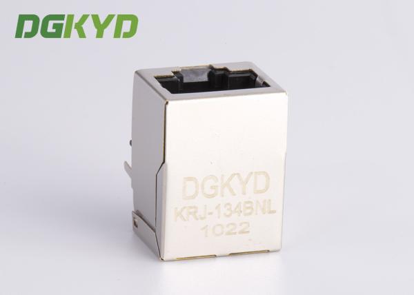 Single Port Female RJ45 Ethernet Connector Jack with isolation filter