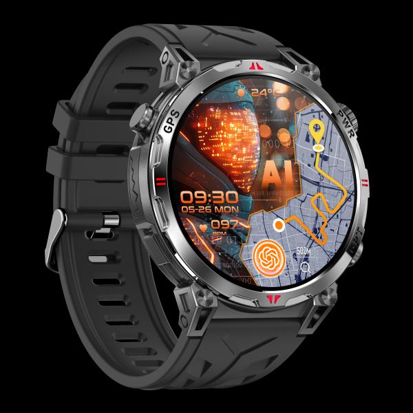 Reloj inteligente deportivo profesional con seguimiento de actividad física, resistente al agua 3ATM, llamadas BT, GPS, AMOLED, 650 mAh