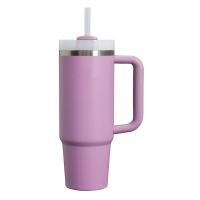 Copo Thermos de aço inoxidável 304 para manter a função quente e frio em copo de água portátil rosa escuro