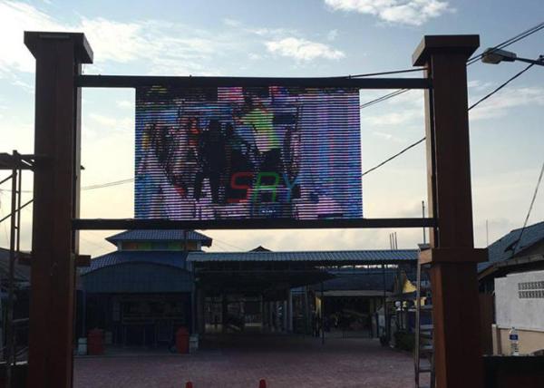 7500nits P12 IP65 Outdoor LED Billboard Advertising 2 full years