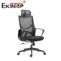 Cadeira de malha moderna de boa qualidade executiva ergonômica cadeira de malha com apoio de cabeça