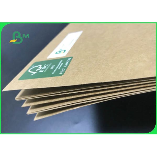 доска вкладыша kraft Естественная доска вкладыша Kraft в листе 300gsm 350gsm для паковать коробок
