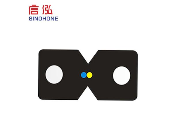 FTTH 1 Km Fiber Optic Cable , Fiber Optic Network Cable High Durability