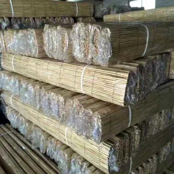 ECO Friendly Decoration Panels Privacy Carbonized Natural Reed wicker Fence Outdoor Garden Fencing