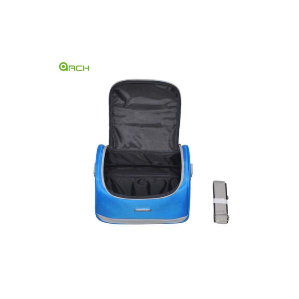 Unisex 600D In Lid Zippered Pockets Travel Vanity Bag Travel Accessories Bag