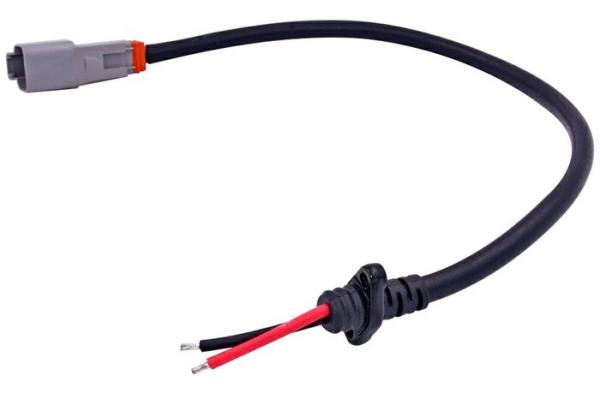 Custom-made Car Extension Cable Wiring Harness 2 Pin Waterproof Female Quick Connect Wire Connector Manufacturer