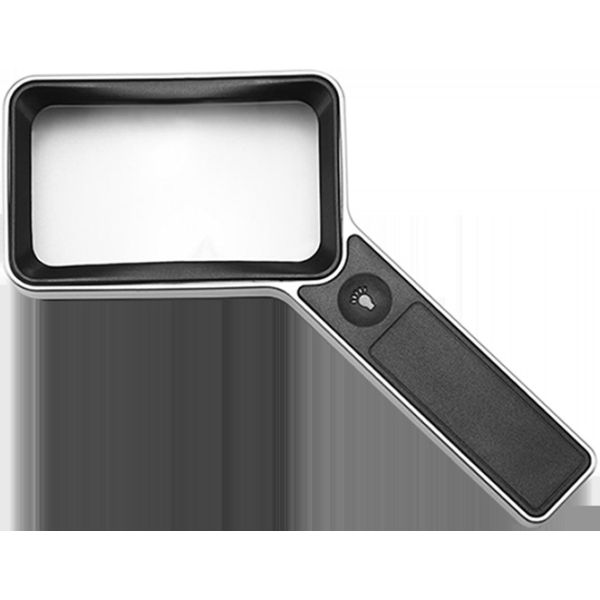 3 Light Dimmable Rechargeable Magnifier LED K9 Lens Touch Control Ergonomic Handle