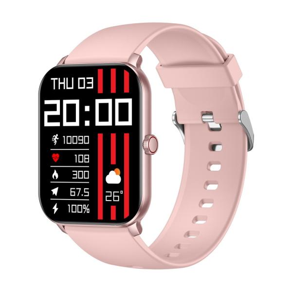 KW105PRO-M Sleek Smart Watch IP68 Waterproof TFT Display Smartwatch