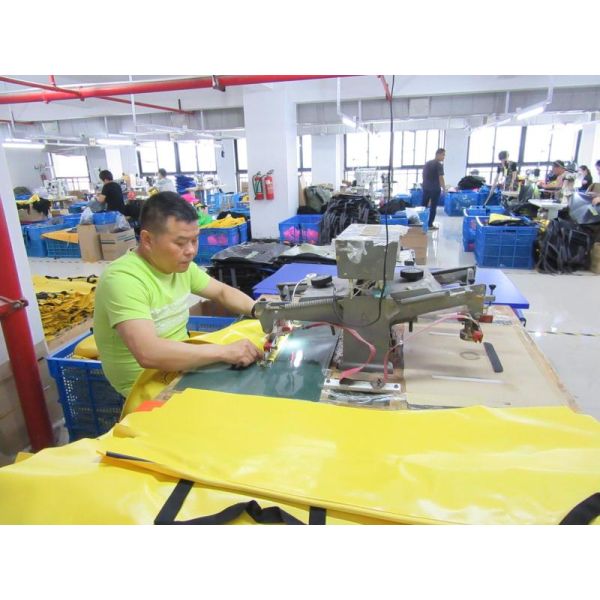 10L Transparent Window Backpack , Roll Top Type Waterproof Backpack For Swimming