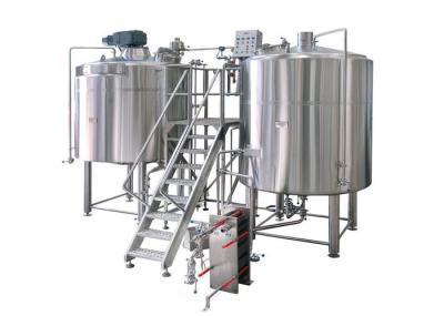 35BBL 2 Vessel Brewhouse / Brewing Equipment Beer Brewery Plant With Steam Heating