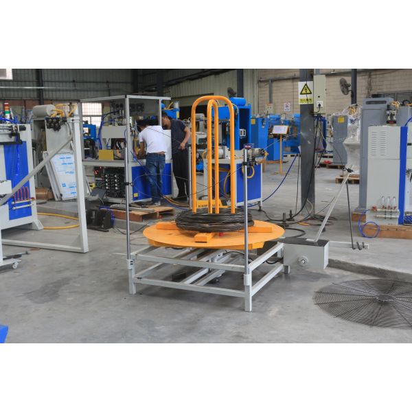 Three Phase 100KVA Spiral Fan Guard Spot Welding Machine