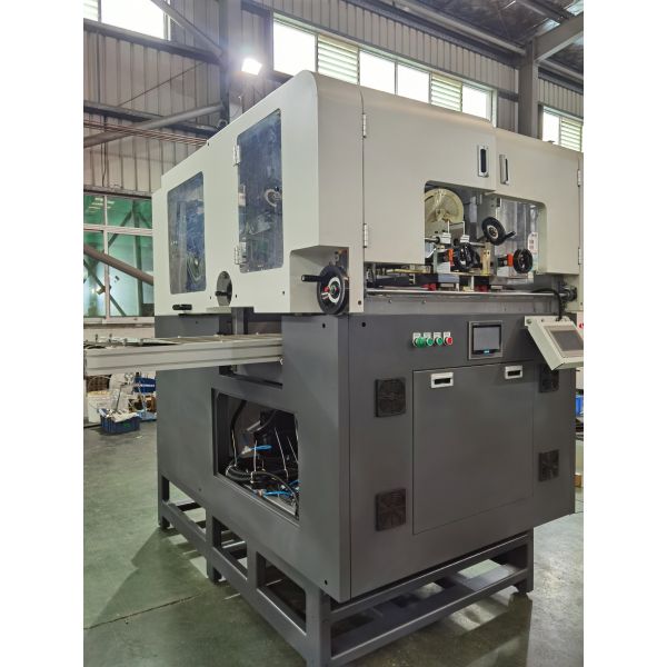 Máquina de refuerzo de esquina totalmente automática para joyería caja caja de zapatos caja cosmética