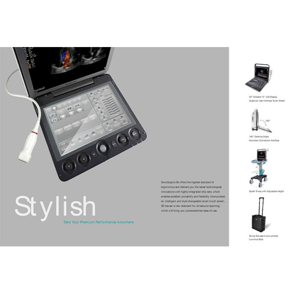 Sonoscape S9 Pregnant Baby Medical Diagnosis 4D Color Doppler Sonography Machine Portable Ultrasound